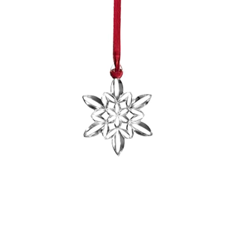 Orrefors Snowflake Ornament