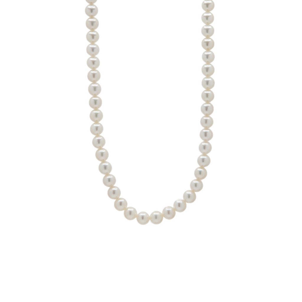 Sterling Silver 18-Inch Freshwater Pearl Strand