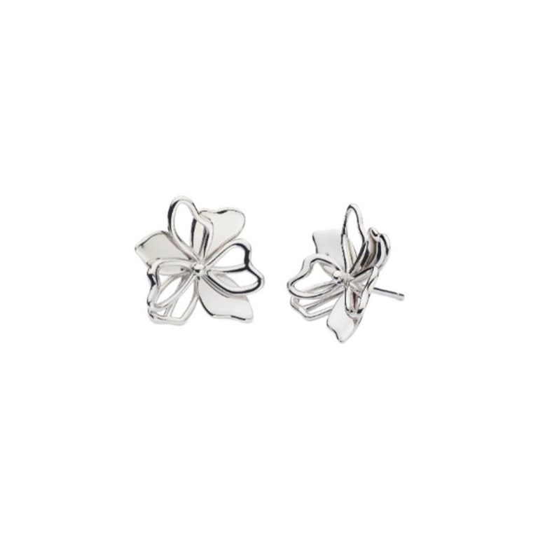 Sterling Silver Blossom Full Bloom Earrings