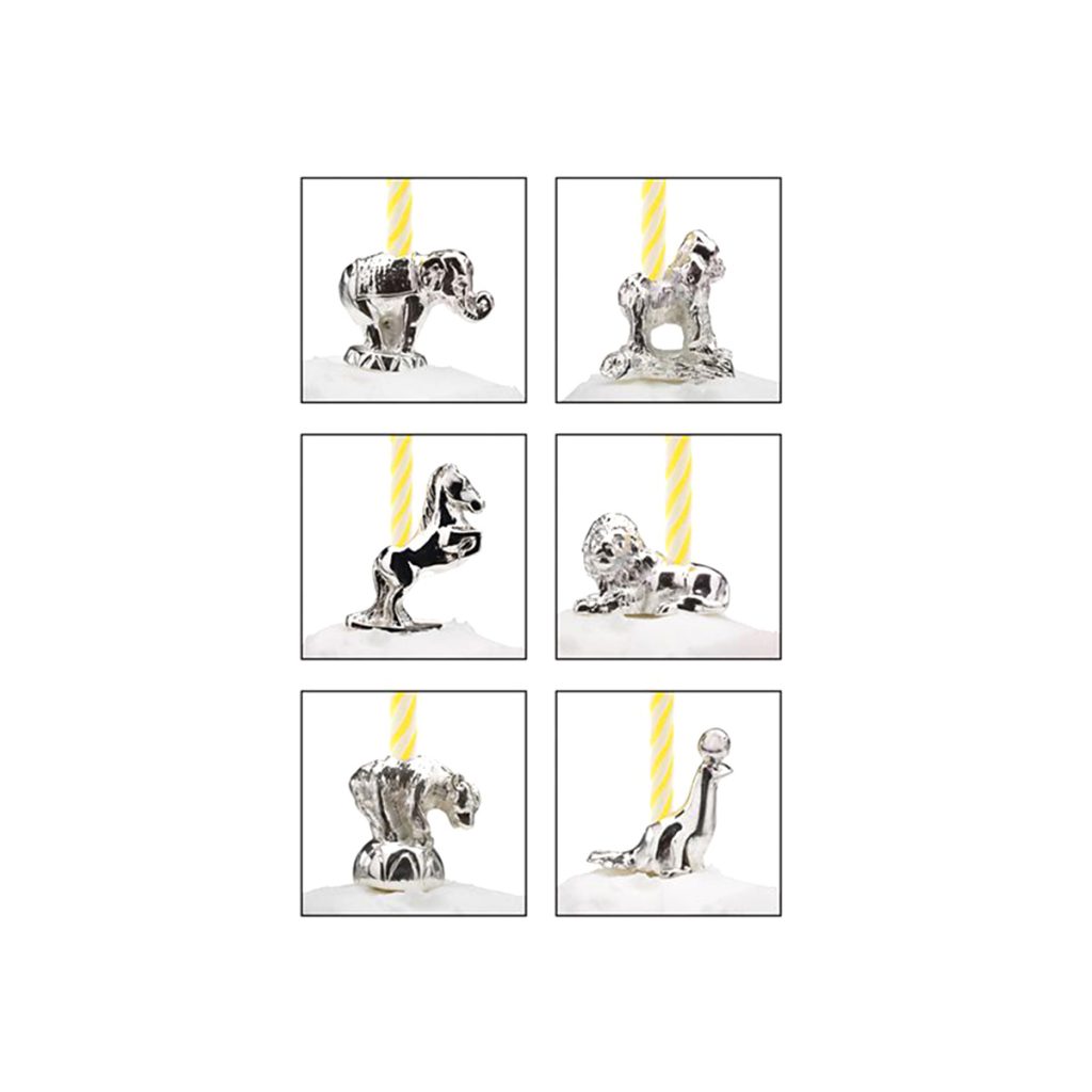 Reed & Barton – Let’s Celebrate 6pc Circus Animal Candle Set