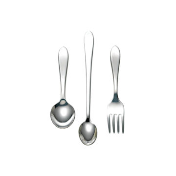 Reed & Barton - Stainless Steel 3pc Baby Utensils