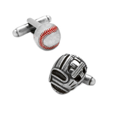 Baseball and Glove Cufflinks