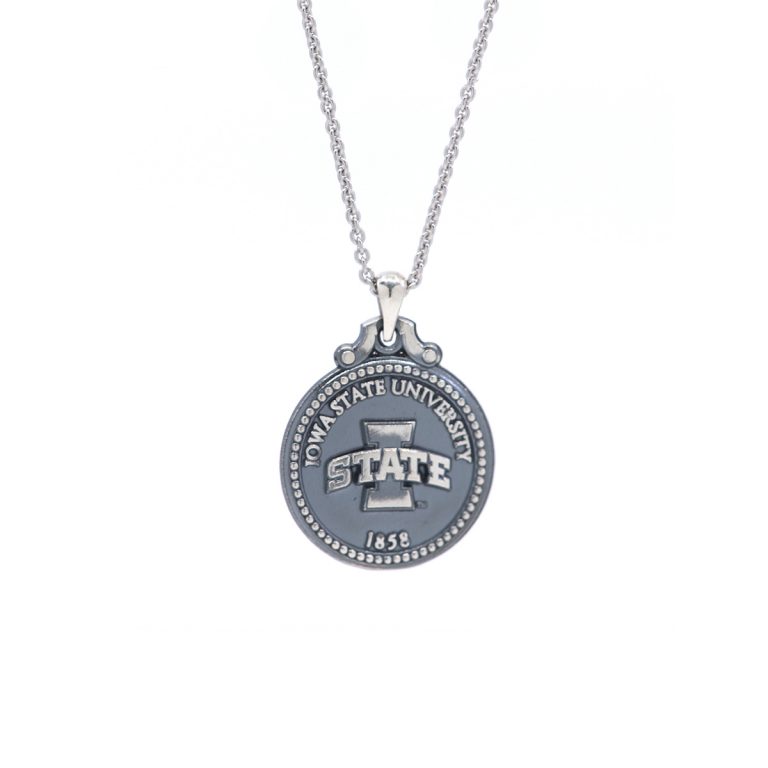 Sterling Silver Iowa State Coin Pendant