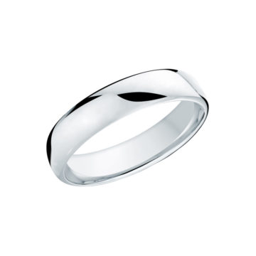 Platinum Polished Band