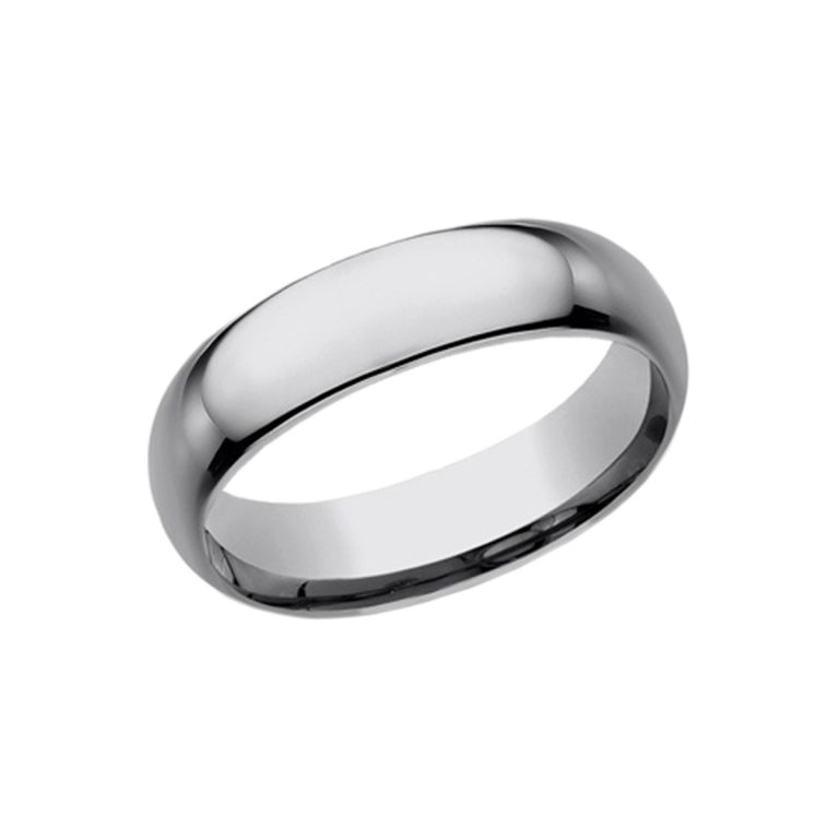 Tungsten Plain and Polished 6mm Band