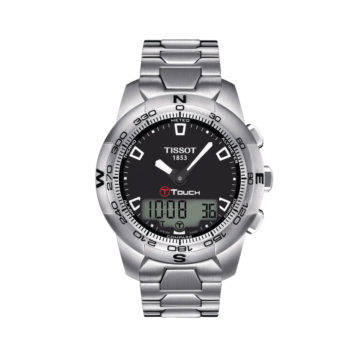 Stainless Steel T-Touch Multifunction Watch