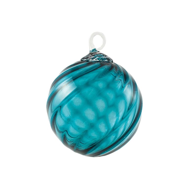 Glass Eye Studio Blue Tourmaline Ornament