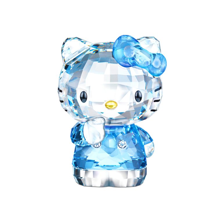Swarovski Hello Kitty Blue Bow Figurine