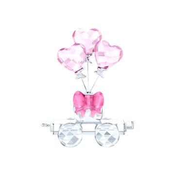 Swarovski Heart Balloons Wagon