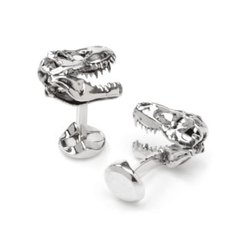 Tyrannosaurus Rex 3-D Skull Cufflinks
