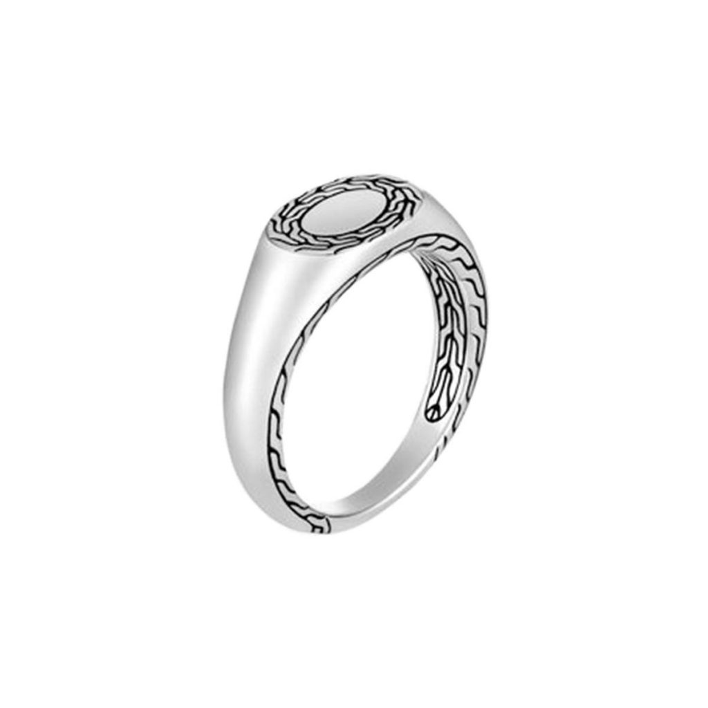 Sterling Silver Classic Signet Ring