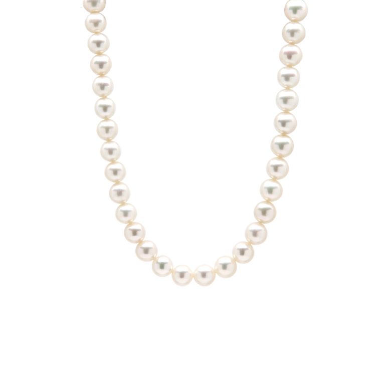 14K Yellow Gold Freshwater Pearl Strand Necklace