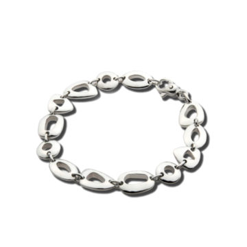 Sterling Silver Touchstone Bracelet