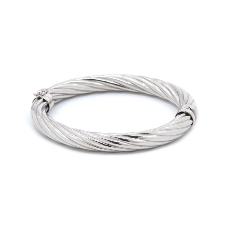 Sterling Silver Twist Bracelet
