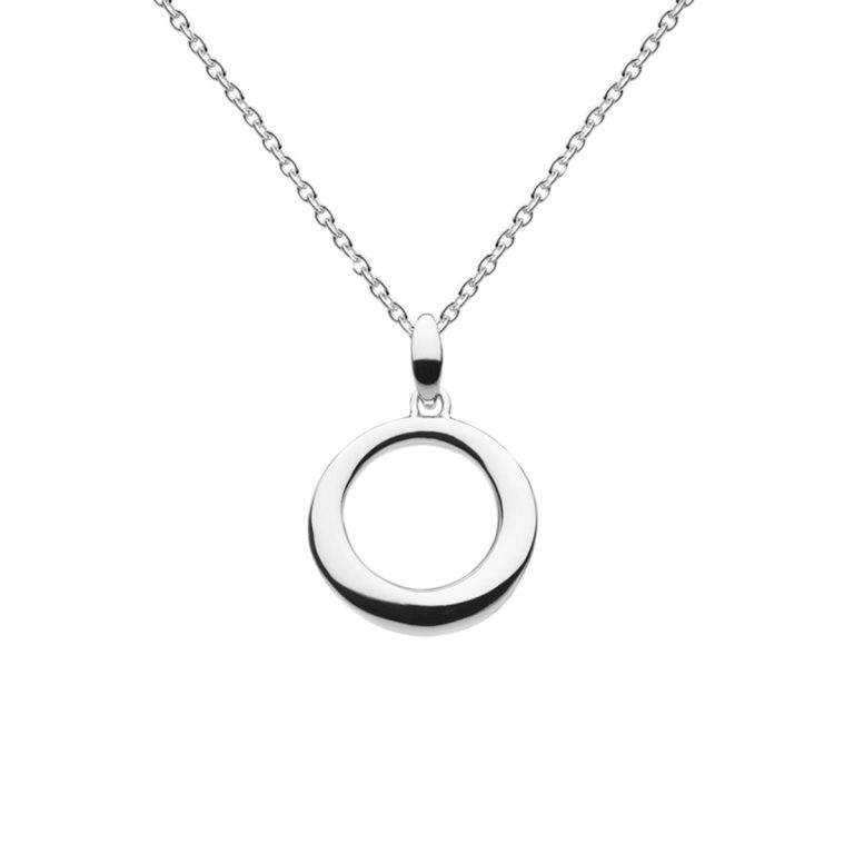 Sterling Silver Bevel Cirque Necklace