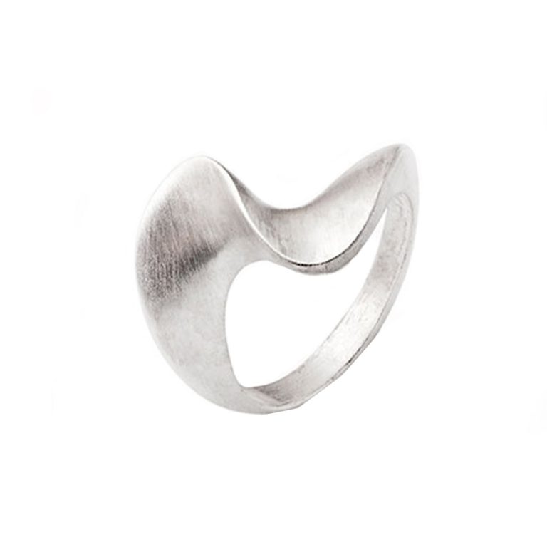 STERLING SILVER WAVE RING