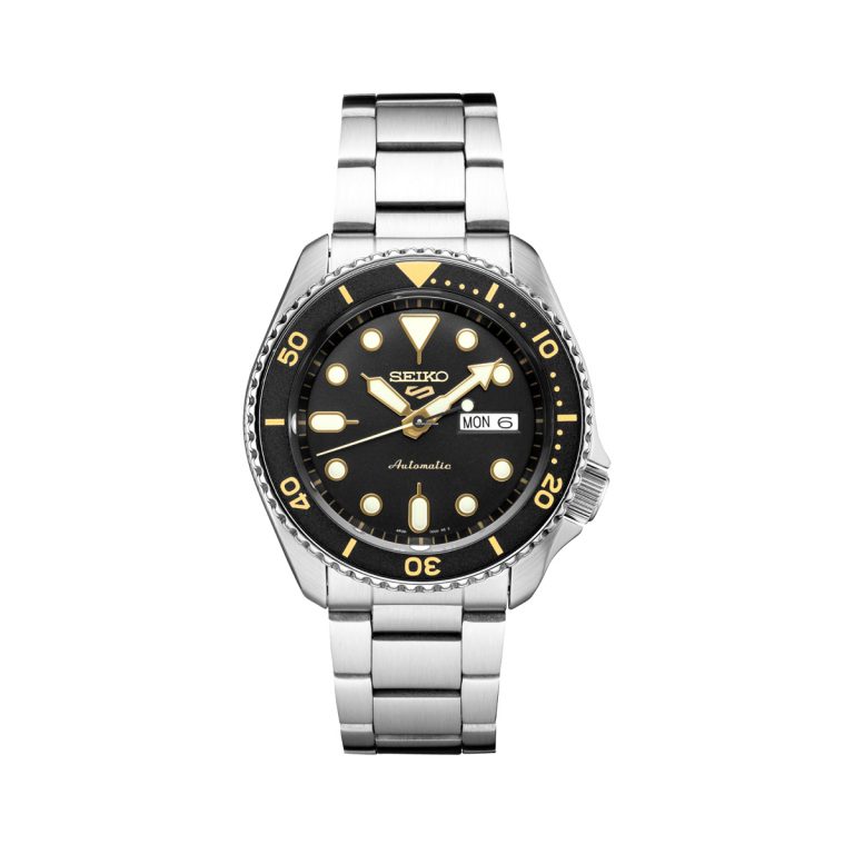 Stainless Steel Seiko 5 Sports Automatic Watch