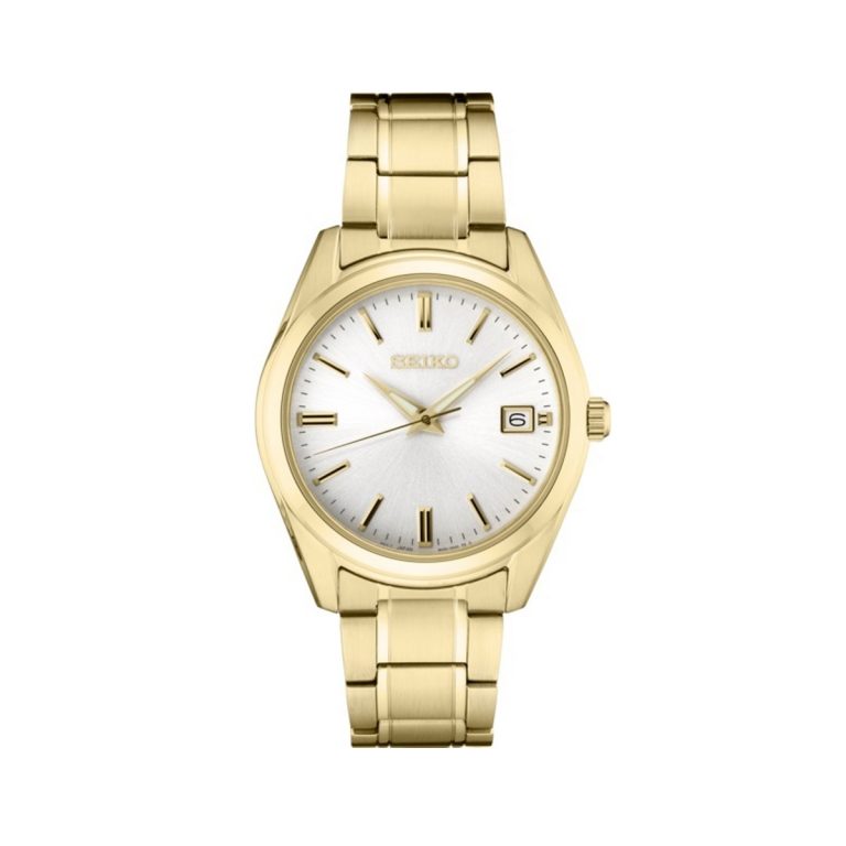 Gold-tone Seiko Essentials Quartz Watch