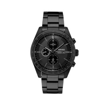Seiko Stainless Steel and PVD Black Essential