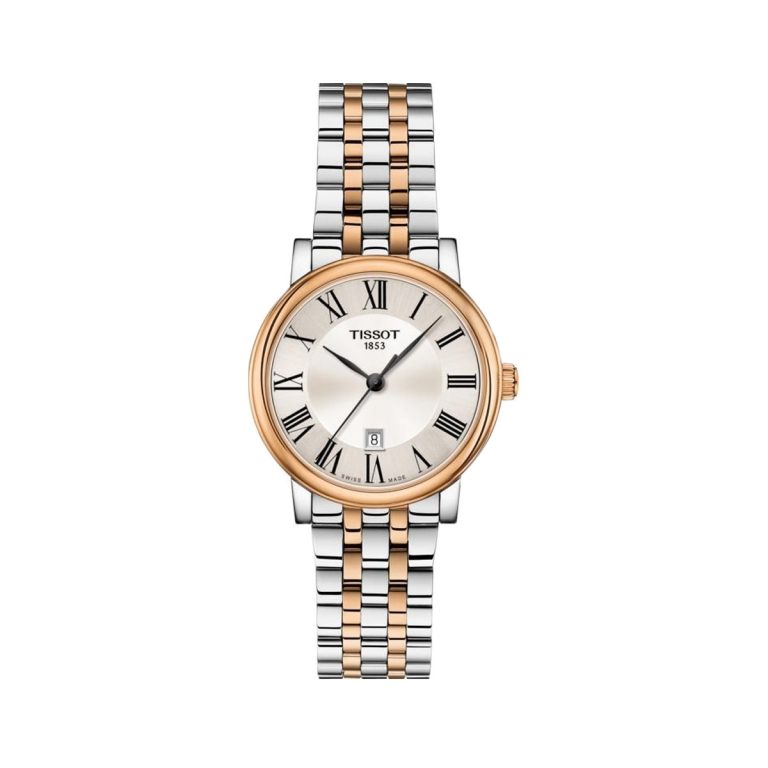 Stainless Steel and Rose Gold-tone Tissot Carson Quartz Watch