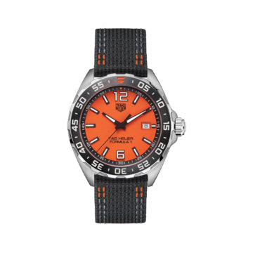 TAG Heuer Formula 1 Quartz Watch with Orange Dial