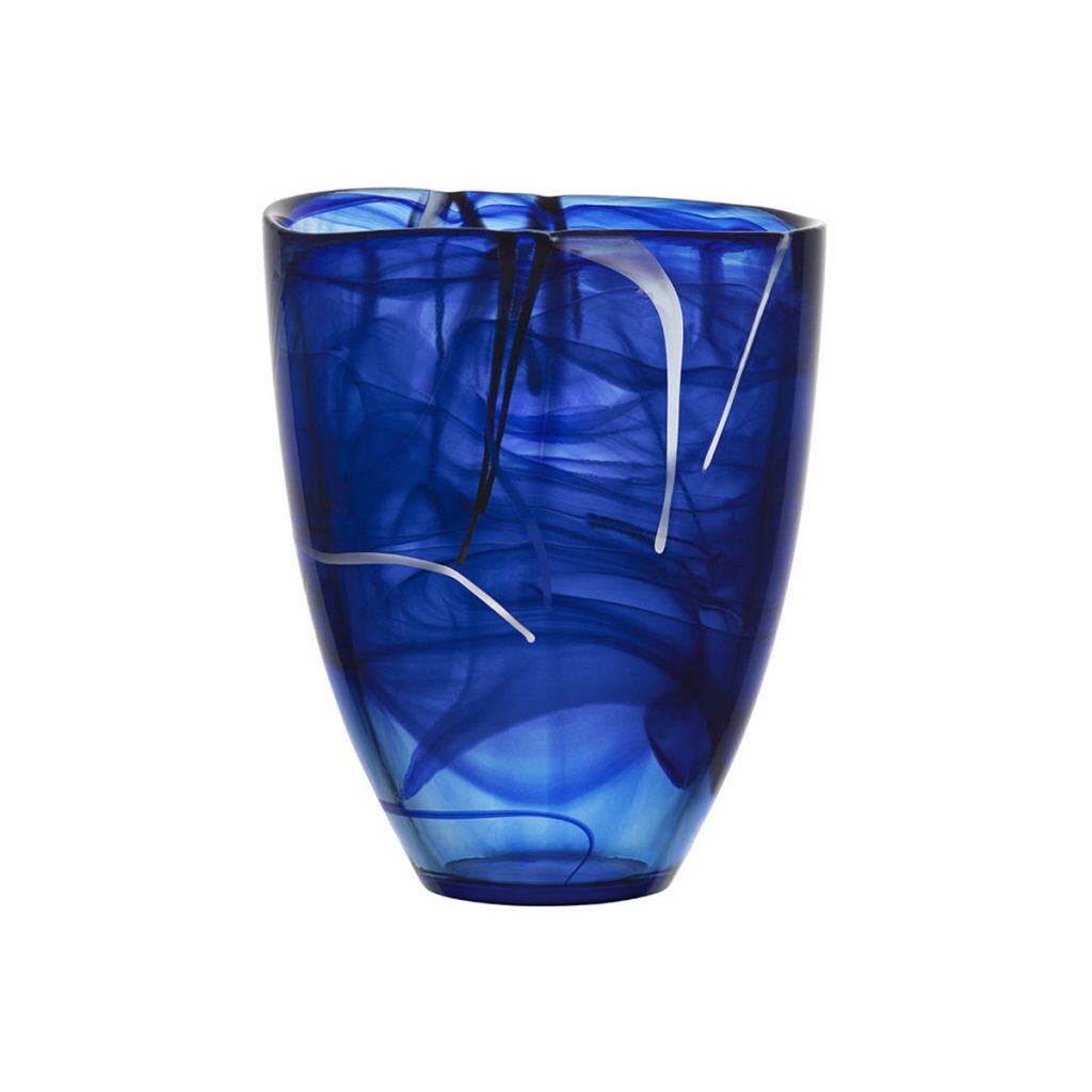 Contrast Cobalt Blue Vase