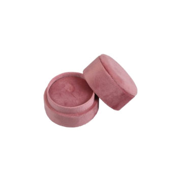Blush Velvet Ring Box
