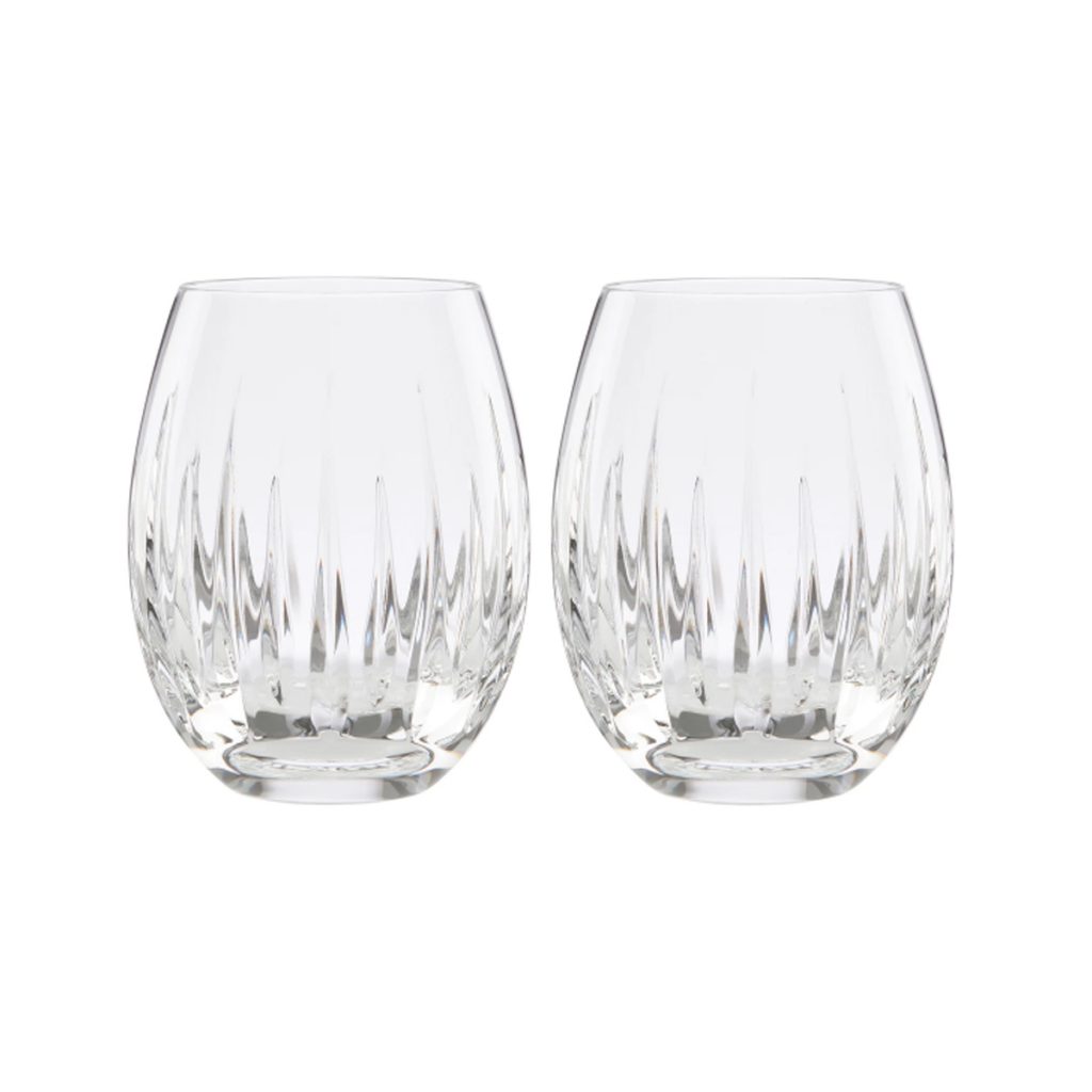 Soho 2pc Stemless Wine Glass Set