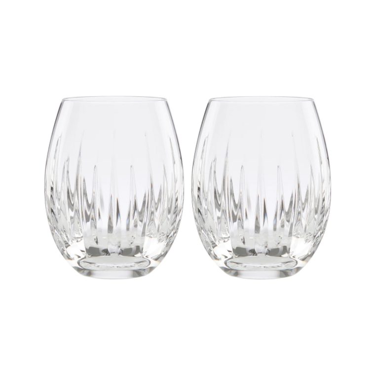 Soho 2pc Stemless Wine Glass Set