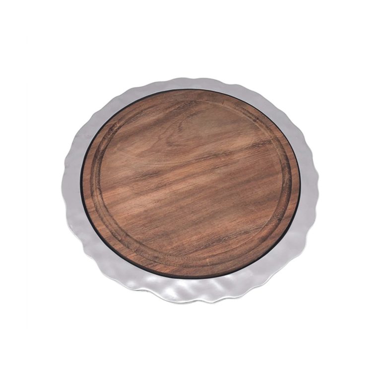 Mariposa "Shimmer" Round Cheese Tray