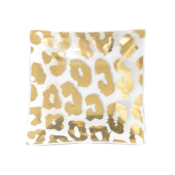 Cheetah Square Plate