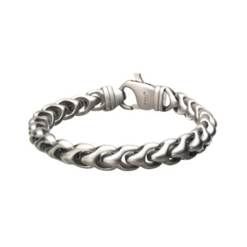 Stainless Steel Matte Big Chain Bracelet