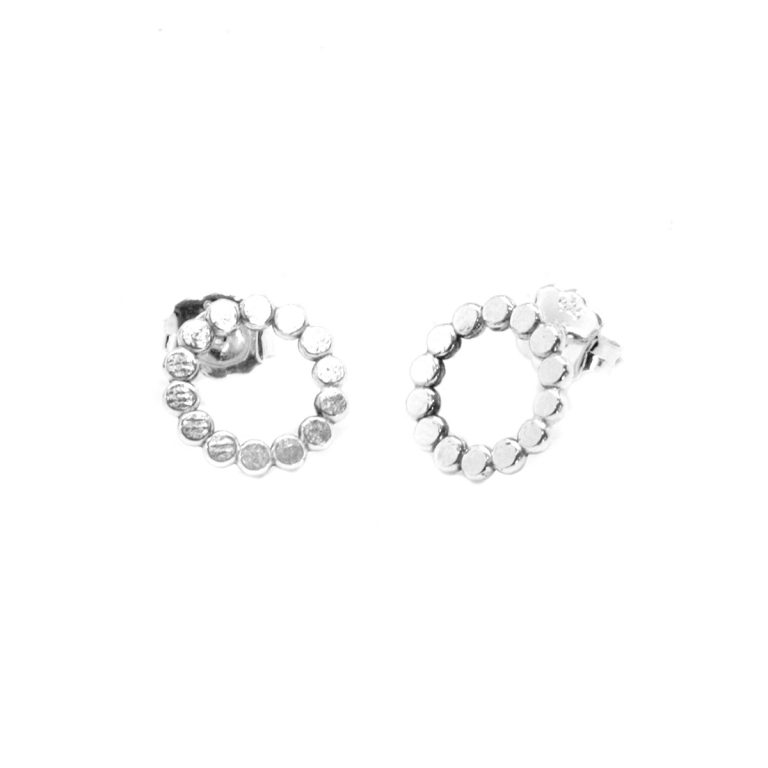 Sterling Silver Circle Earring