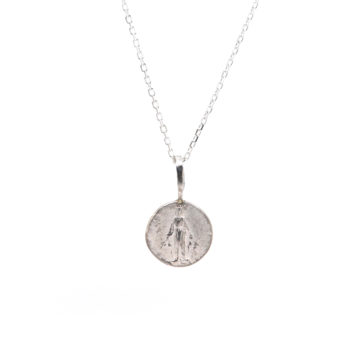Sterling Silver Lady of the Light Pendant with Chain