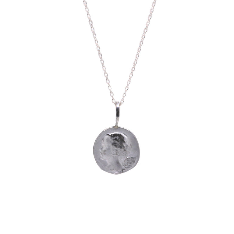 Sterling Silver "Home" Pendant with Chain