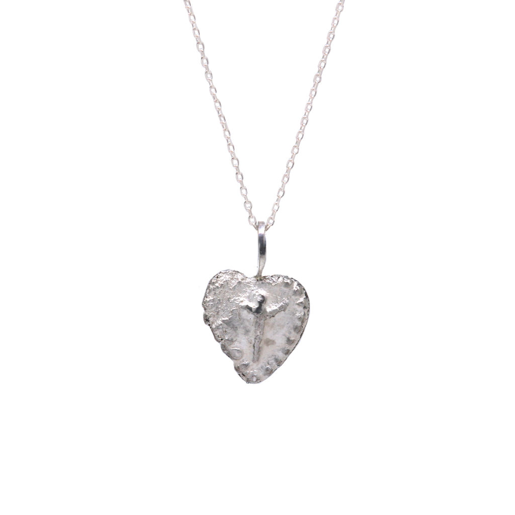 Sterling Silver “Honor Your Heart” Pendant with Chain