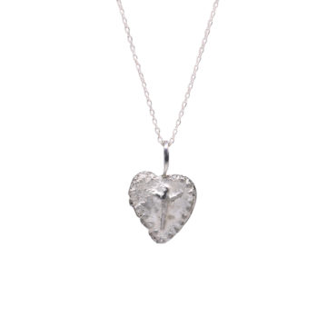 Sterling Silver “Honor Your Heart” Pendant with Chain