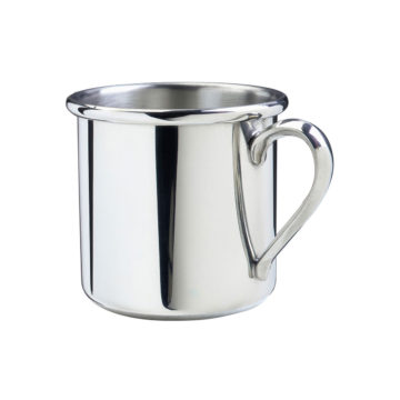 Polished Pewter Baby Cup