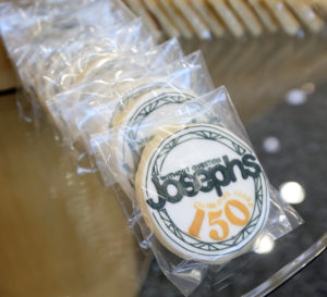 Custom 150th Anniversary Cookies