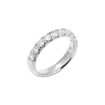 Platinum Diamond Wedding Band