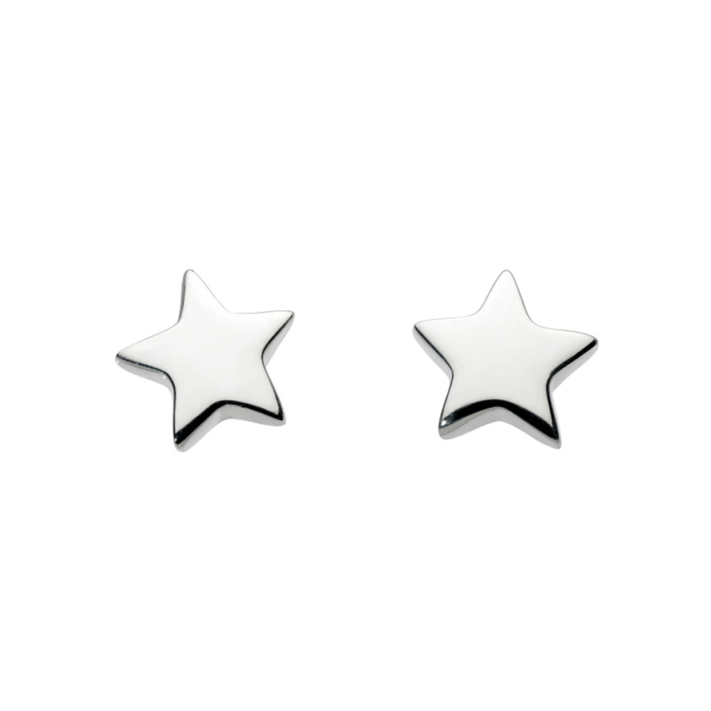 Sterling Silver Star Earrings