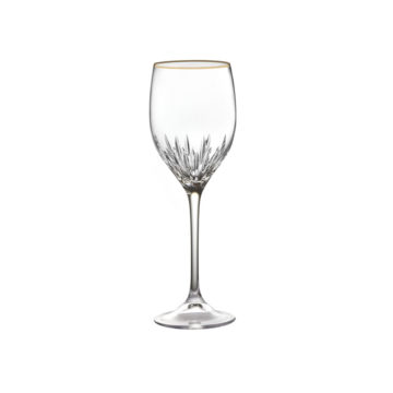 Duchess Gold Collection by Vera Wang Crystal Wine Glass