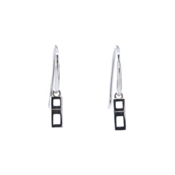 Sterling Silver Finestra Drop Earrings