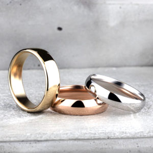 Men's wedding bands by benchmark