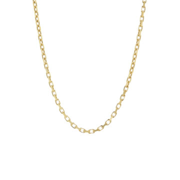 Vermeil Small Oval Link Chain
