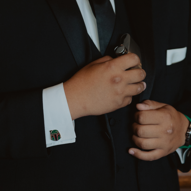 Star Wars Boba Fett Helmet Cufflinks