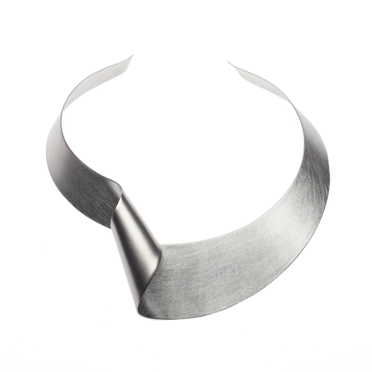 Stainless Steel Choker with Fold