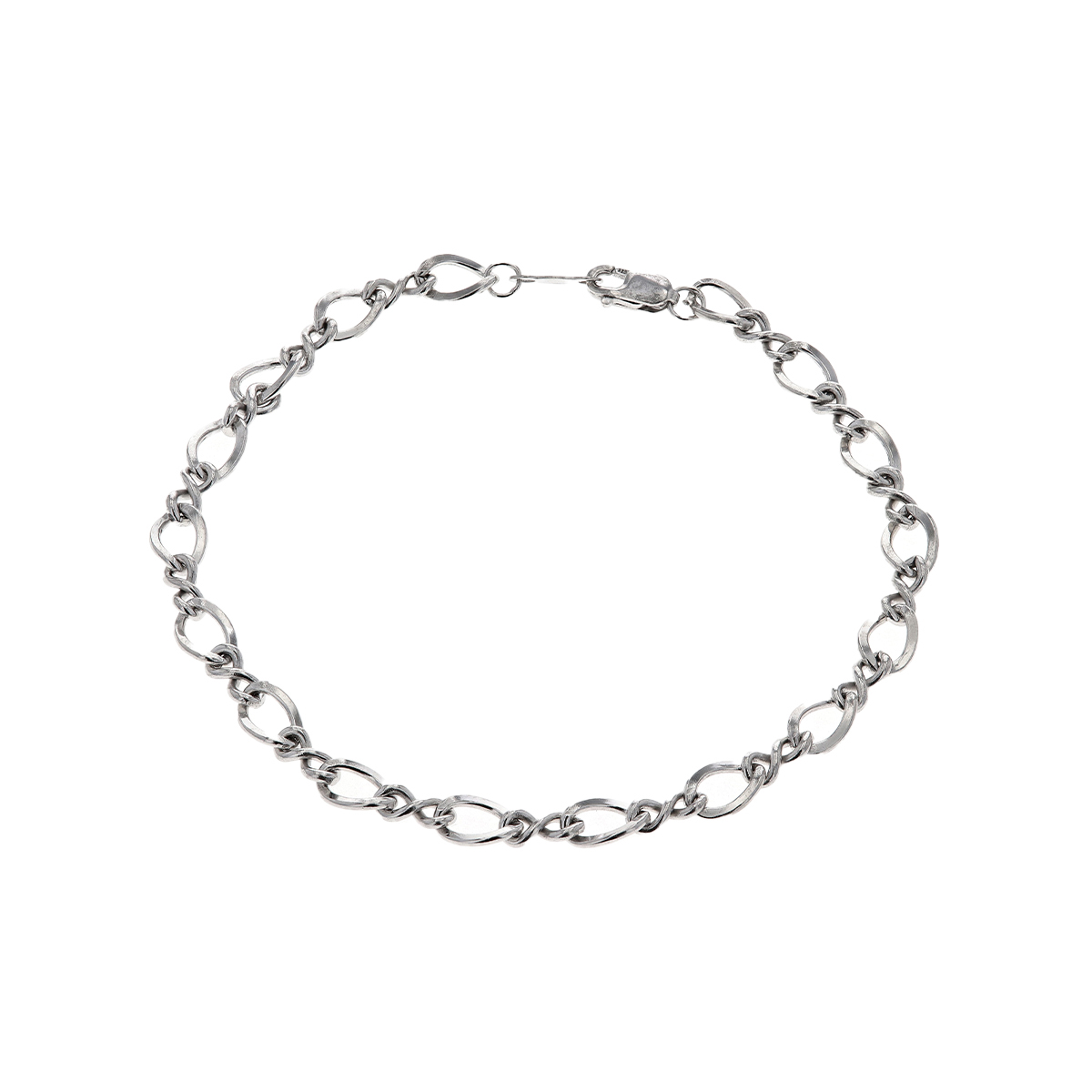 Sterling Silver Figure-8 Bracelet