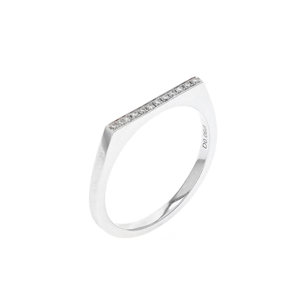 14K White Gold Stackable Diamond Ring - Josephs Jewelers 14K White Gold Stackable Diamond Ring - Josephs Jewelers