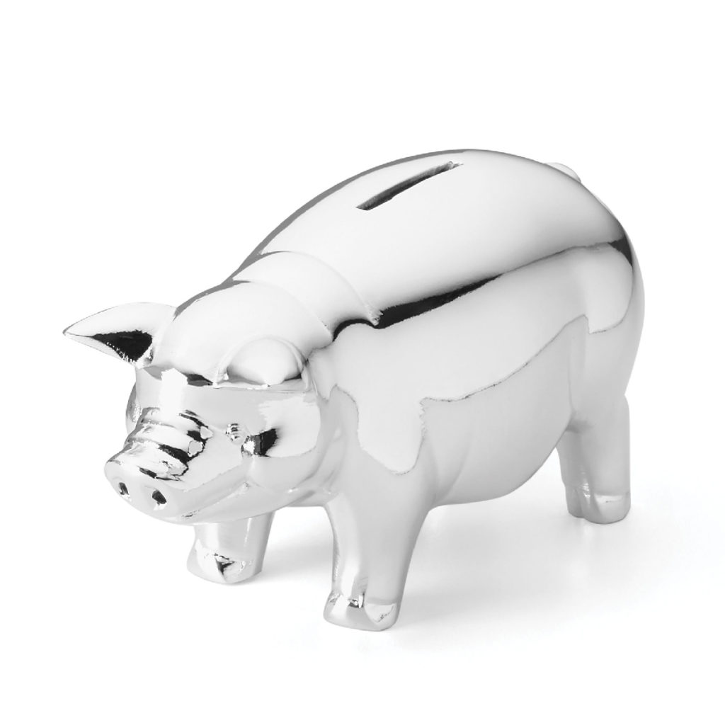 Reed & Barton - Classic Piggy Bank - Josephs Jewelers